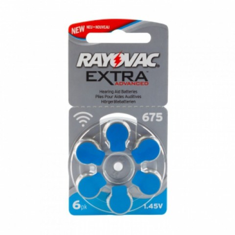 Rayovac Acoustic EXTRA 675, PR44